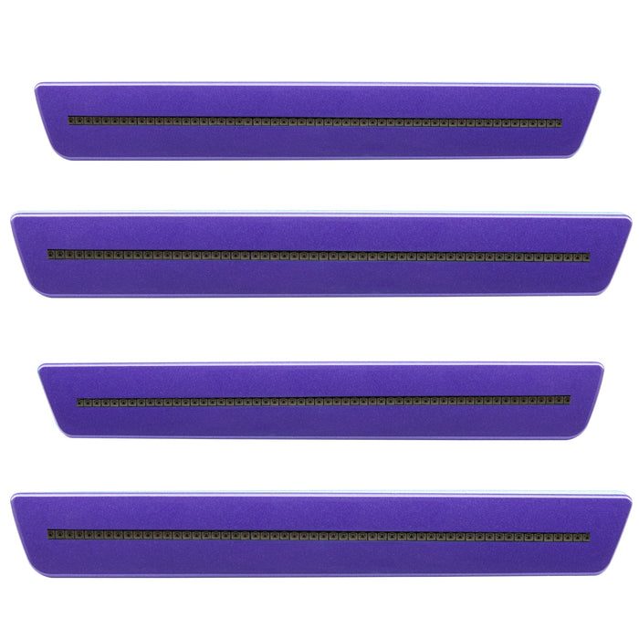 2015-2023 Dodge Challenger Concept Sidemarker Set with plum crazy pearl paint and tinted lenses.