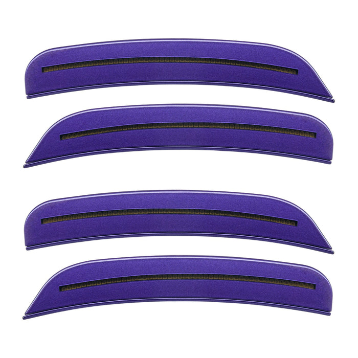 2015-2023 Dodge Charger Concept SMD Sidemarker Set with plum crazy pearl paint and tinted lenses.
