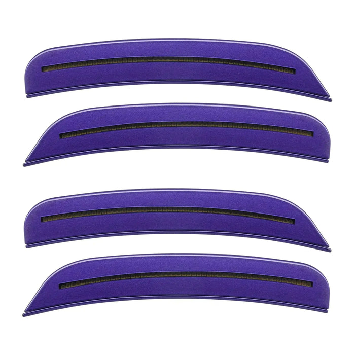 2015-2023 Dodge Charger Concept SMD Sidemarker Set with plum crazy pearl paint and tinted lenses.