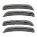 2015-2023 Dodge Charger Concept SMD Sidemarker Set with silver paint and tinted lenses.
