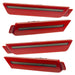 2010-2015 Chevrolet Camaro Concept SMD Sidemarker Set with red rock paint and tinted lenses.