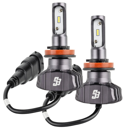 H11 - S3 LED Light Bulb Conversion Kit High/Low Beam (Projector)