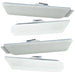 2010-2015 Chevrolet Camaro Concept SMD Sidemarker Set with silver ice metallic paint and ghost lenses.