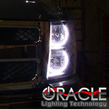 2007-2013 GMC Sierra LED Headlight Halo Kit (Round Style)