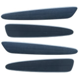 2005-2013 Chevrolet C6 Corvette Concept SMD Sidemarkers with sonic blue metallic paint and ghost lenses.