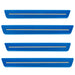 2015-2023 Dodge Challenger Concept Sidemarker Set with surf blue pearl paint and clear lenses.