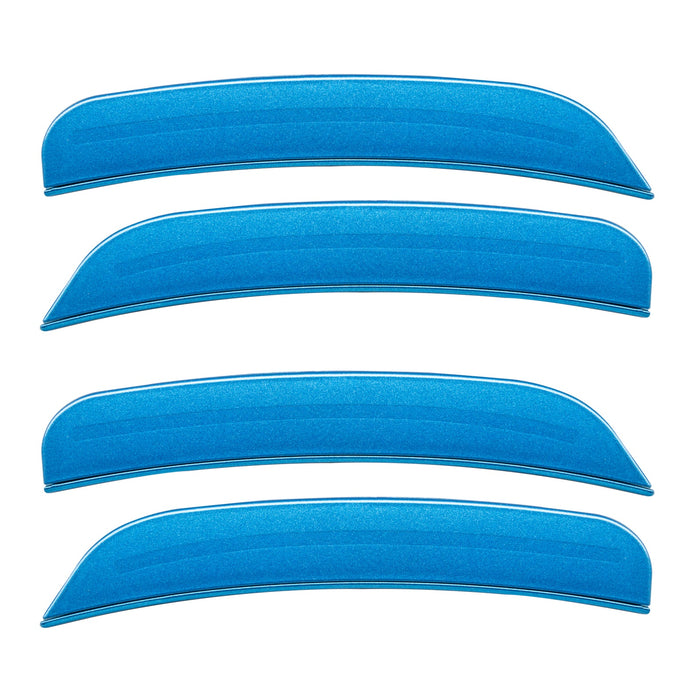 2015-2023 Dodge Charger Concept SMD Sidemarker Set with surf blue pearl paint and ghost lenses.