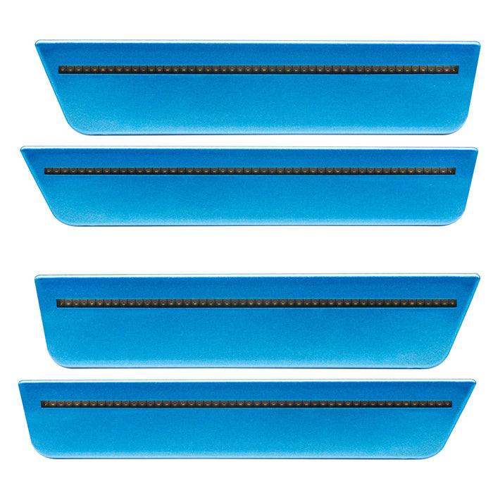 2008-2014 Dodge Challenger Concept Sidemarker Set with surf blue pearl paint and tinted lens.