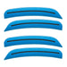 2015-2023 Dodge Charger Concept SMD Sidemarker Set with surf blue pearl paint and tinted lenses.