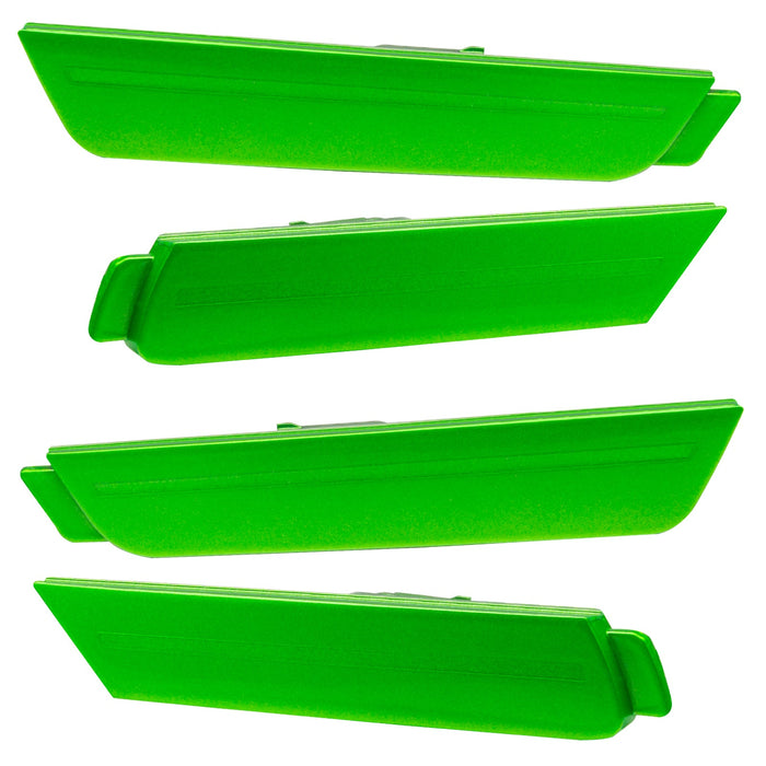 2010-2015 Chevrolet Camaro Concept SMD Sidemarker Set with synergy green paint and ghost lenses.