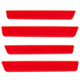2015-2023 Dodge Challenger Concept Sidemarker Set with red paint and ghost lenses.