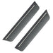 2011-2014 Dodge Charger Concept Sidemarker Rear Set with tungsten metallic paint and clear lenses.