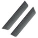 2011-2014 Dodge Charger Concept Sidemarker Rear Set with tungsten metallic paint and ghost lenses.
