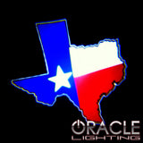 Projection of the state of Texas.