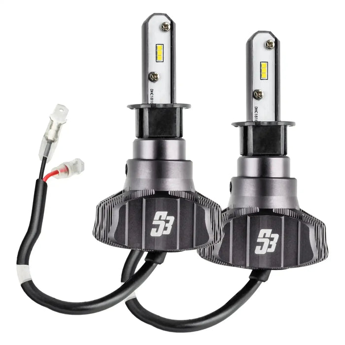 H1 - S3 LED Light Bulb Conversion Kit High/Low Beam (Projector)