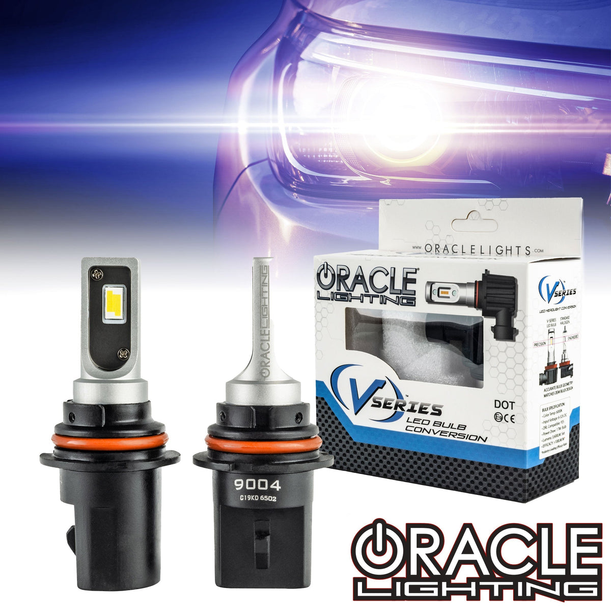 9004 - VSeries LED Light Bulb Conversion Kit High/Low Beam (Projector ...