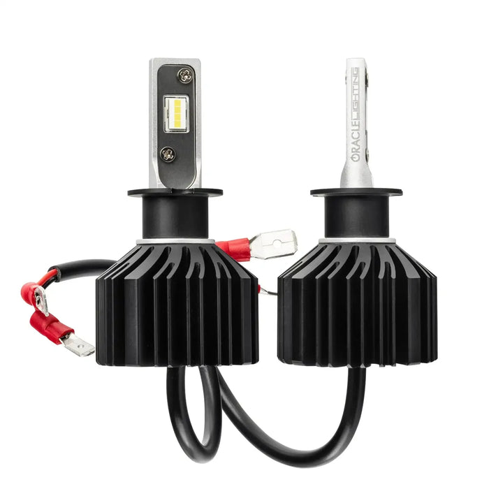 Front and side view of VSeries LED Bulbs