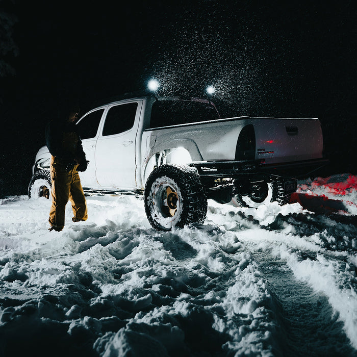 ORACLE Lighting White Underbody Wheel Well Rock Light Kit - 4 Piece