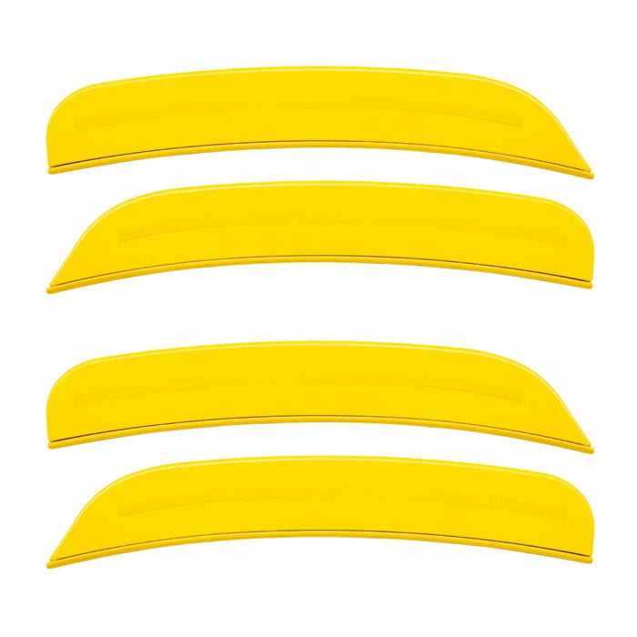 2015-2023 Dodge Charger Concept SMD Sidemarker Set with yellow jacket paint and ghost lenses.