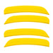 2015-2023 Dodge Charger Concept SMD Sidemarker Set with yellow jacket paint and ghost lenses.