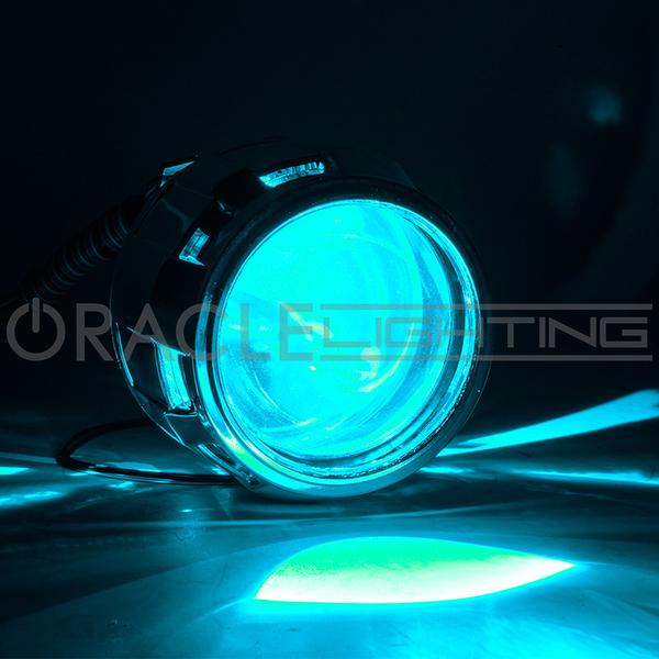 Cyan Demon Eye Projector