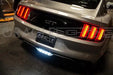 Rear end of a Ford Mustang with High Output LED Reverse Light installed.