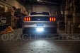Rear end of a Ford Mustang with High Output LED Reverse Light installed.