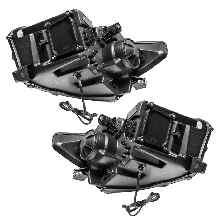 Rear view of Ford Mustang Pre-Assembled Headlights