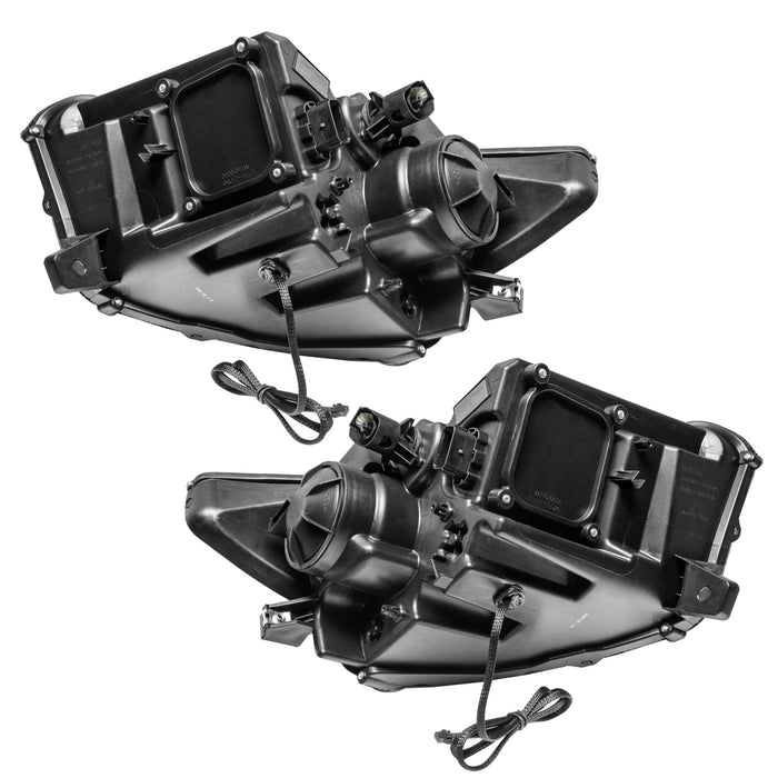 Rear view of Ford Mustang Pre-Assembled Headlights
