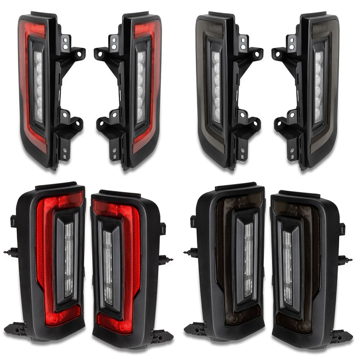 ORACLE Lighting Flush Style (Lensless) LED Tail Lights for 2021-2025 Ford Bronco