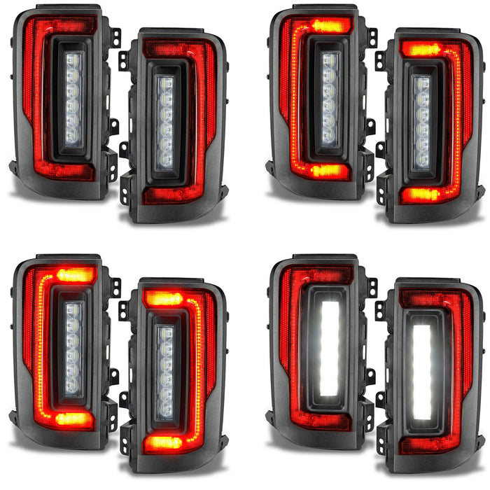 ORACLE Lighting Flush Style (Lensless) LED Tail Lights for 2021-2025 Ford Bronco
