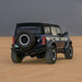 Rear three quarters view of blue Ford Bronco equipped with Flush Style LED Tail Lights.