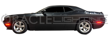 Side profile of challenger with bright red LED sidemarkers