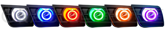 2011-2019 Chrysler 300/300C/SRT8 LED Surface Mount Projector Fog Halo Kit