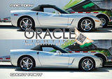 Side by side comparison of factory sidemarkers versus ghost paint