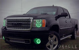 2007-2013 GMC Sierra LED Headlight Halo Kit (Round Style)