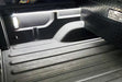 Truck bed with Truck Bed LED Cargo Light 60” Pair w/ Switch installed.