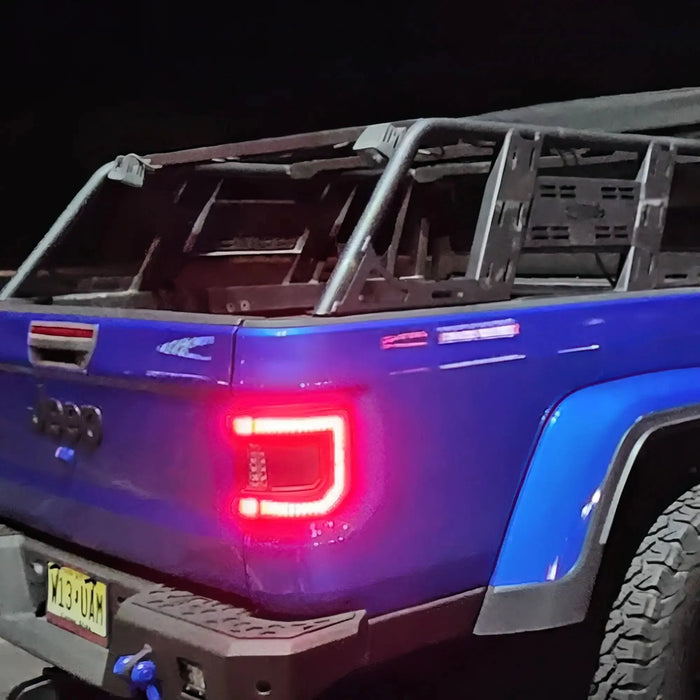 V2 | Flush Mount LED Tail Lights for Jeep Gladiator JT | Low-Profile | Plug-and-Play