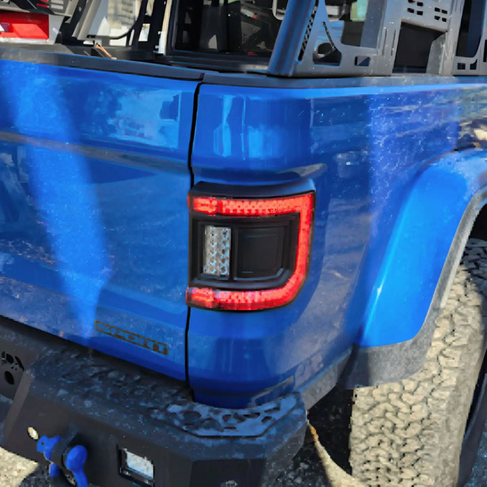 V2 | Flush Mount LED Tail Lights for Jeep Gladiator JT | Low-Profile | Plug-and-Play