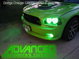 2005-2010 Dodge Charger GREEN ORACLE Halo Kit