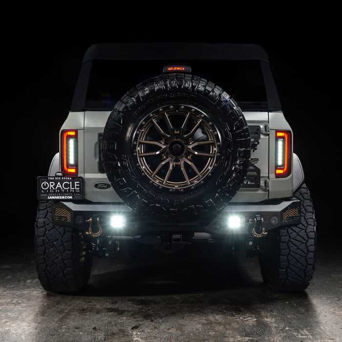 ORACLE Lighting Flush Style (Lensless) LED Tail Lights for 2021-2025 Ford Bronco
