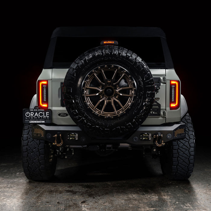 ORACLE Lighting Flush Style (Lensless) LED Tail Lights for 2021-2025 Ford Bronco