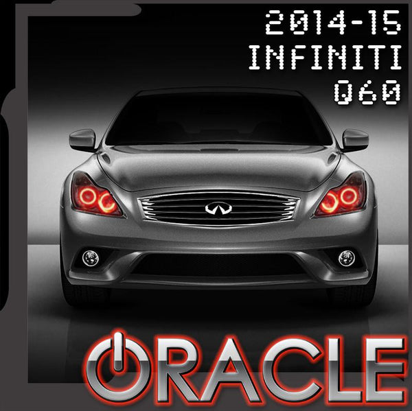 2014-2015 Infiniti Q60 LED Headlight Halo Kit