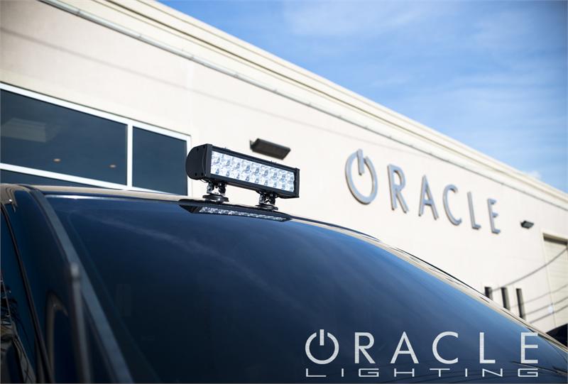 Two Off-Road Magnet Mounts installed on the roof of a truck, with a light bar attached.