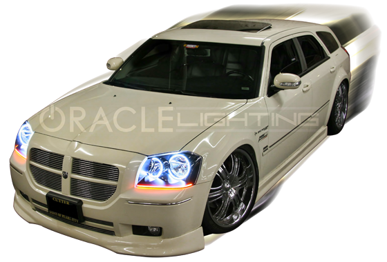 2005-2007 Dodge Magnum LED Headlight Halo Kit