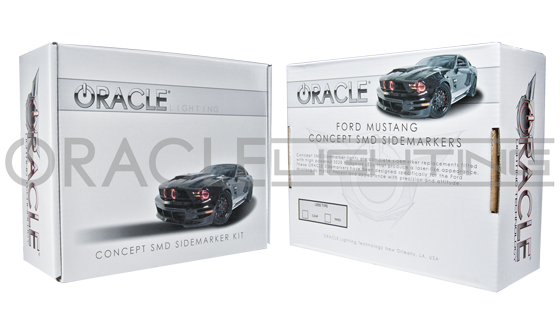 Packaging for 2010-2014 Ford Mustang Concept Sidemarker Set