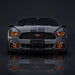Front end of a Ford Mustang with ORACLE Lighting License Plate.