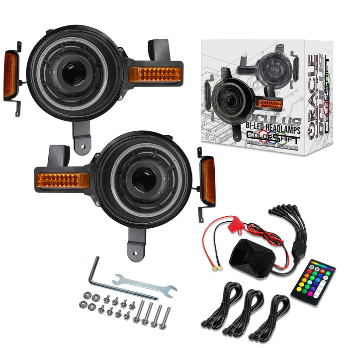 BOGO | Oculus™ ColorSHIFT® Bi-LED Projector Headlights for 2021+ Ford Bronco w/VEGA 4 Pods