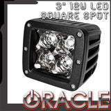Off-Road 3" 12W LED Square Spot Light