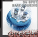 Off-Road 3W Spot Bare Blue Housing